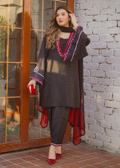 Fozia Khalid | Silk Spire | NOIR