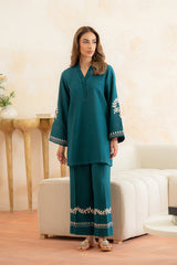 Sahar | Pret Essentials Winter 25 | Emerald Tide