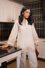 Sahar | Pret Essentials Winter 25 | Beige Blossom