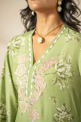 Shamaeel Ansari | Heritage Mist | Olive Bloom