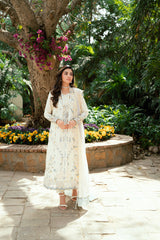 Qalamkar | Luxury Lawn Eid Edit | SB-09 Adeena