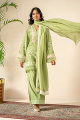 Shamaeel Ansari | Heritage Mist | Olive Bloom