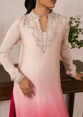 Dastoor | Rania Luxury Pret 25 | Coral