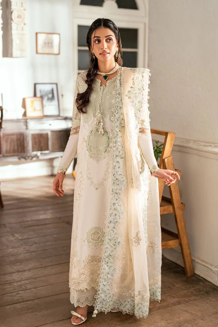 Qalamkar | Luxury Lawn Eid Edit | SB-10 Nadia