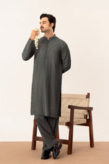 Jahan - Green Embroidered Kurta Trouser
