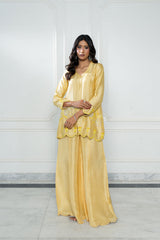 Wahaj M Khan | Lra Eid Collection 26 | Butter Yellow JS