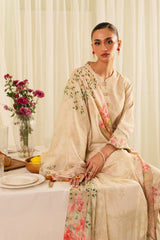 Sahar | Festive Edit | Botanic Beige