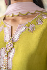 Wahaj M Khan | Lra Eid Collection 26 | Parrot Gharara Set