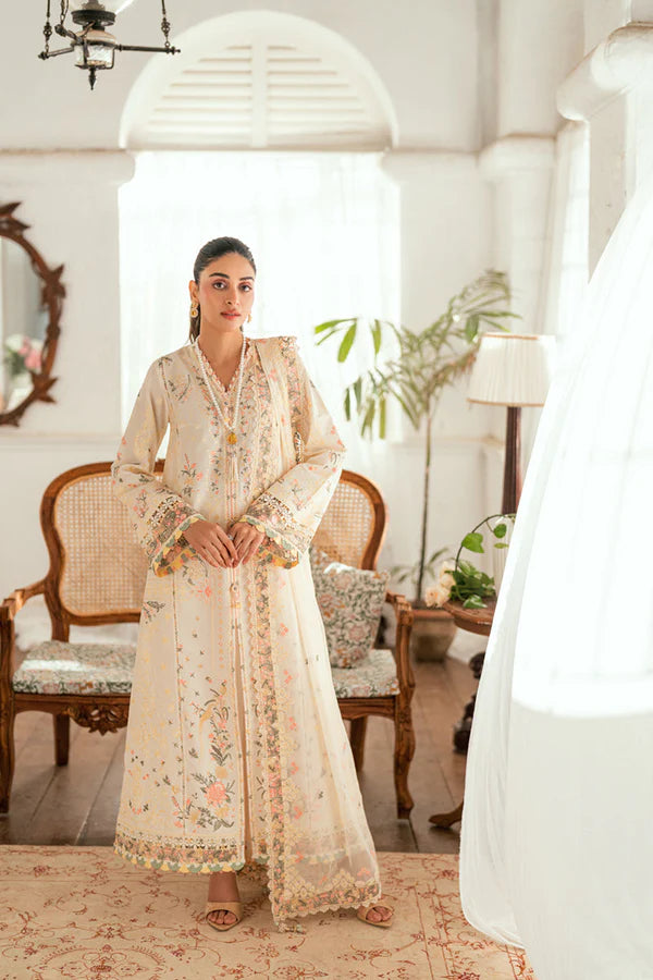 Qalamkar | Luxury Lawn Eid Edit | SB-01 Rina