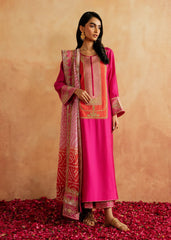 Mahgul | Chanderi Eid Edit | Pink Veil