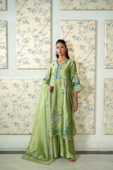 Wahaj M Khan | Lra Eid Collection 26 | Pista Embroidered Lyra Set