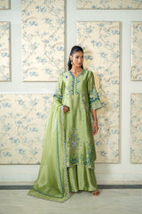 Wahaj M Khan | Lra Eid Collection 26 | Pista Embroidered Lyra Set