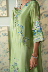 Wahaj M Khan | Lra Eid Collection 26 | Pista Embroidered Lyra Set