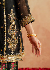 Mahgul | Chanderi Eid Edit | Coral Mist