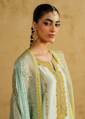 Mahgul | Chanderi Eid Edit | Saffron Luxe