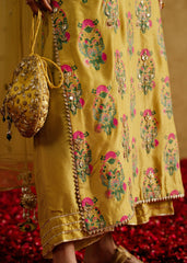 Mahgul | Chanderi Eid Edit | Marigold Mist