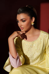 Fozia Khalid | Ombre Luxe | Sunset