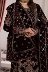 Raeesa Premium | Noirah Velvet | NV-003