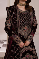 Raeesa Premium | Noirah Velvet | NV-003