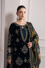 Raeesa Premium | Noirah Velvet | NV-006