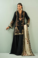 Shamaeel Ansari | Izel Pret | Deep Charcoal Chic
