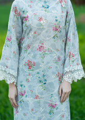 Sardinia | Printkari Lawn Edit 25 |  Silver Bush