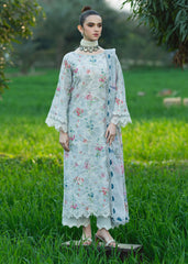 Sardinia | Printkari Lawn Edit 25 |  Silver Bush