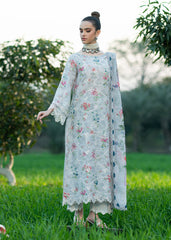 Sardinia | Printkari Lawn Edit 25 |  Silver Bush