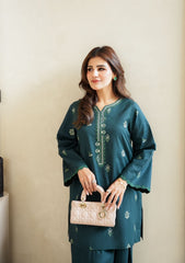 Faiza Faisal | FNF Cords Edit |DEEP TEAL CHARM