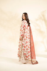 Faiza Faisal | Elara Luxury Pret | RIVAYA RUST