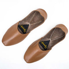 Pebble Leather Khussa - Dynasty