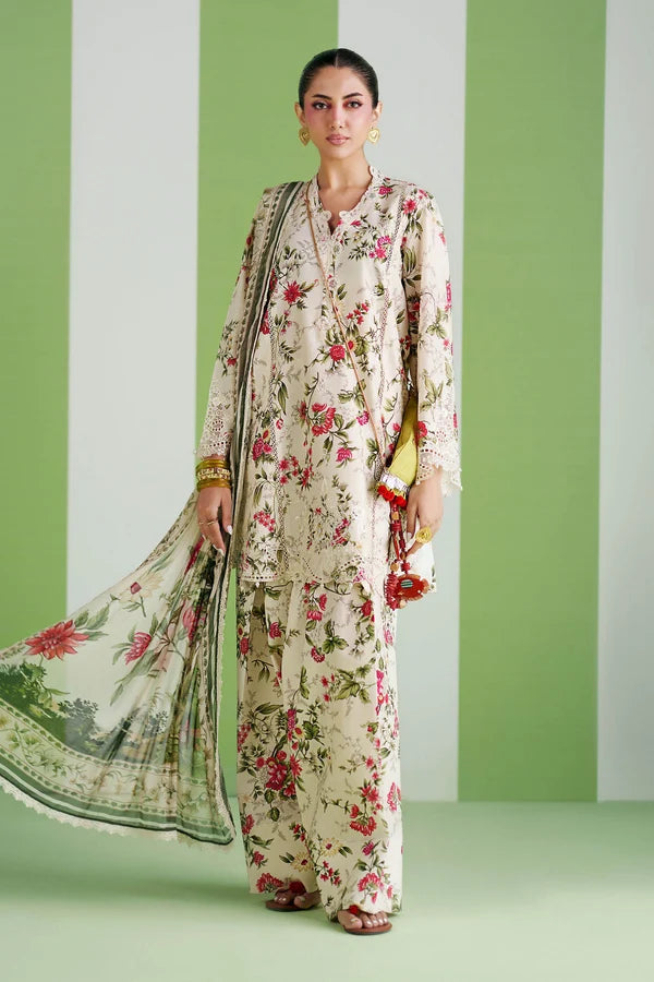 Maria B | Luxury Pret Pre Fall | DW-PF26-03-Off White