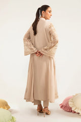 Maria B | Luxury Pret Pre Fall | DW-PF26-18-BEIGE