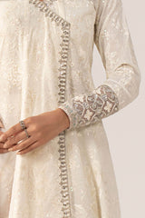 Maria B | 3 Piece Embroidered | DW-EA24-48R1-Off White
