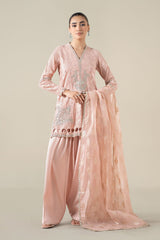 Maria B | Luxury Winter Pret 25 | DW-EA25-13-Peach