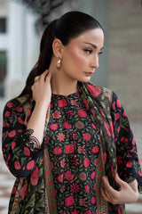 Maria B | 3 Piece Embroidered | DW-EA26-101-Black