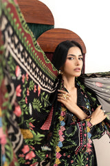 Maria B | 3 Piece Embroidered | DW-EA26-16-Black