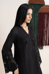 Maria B | 3 Piece Embroidered | DW-EA26-63-Black