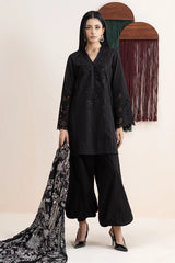 Maria B | 3 Piece Embroidered | DW-EA26-63-Black