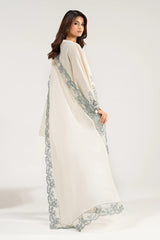 Maria B | 3 Piece Embroidered | DW-EA26-70-Off White