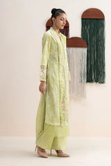 Maria B | 3 Piece Embroidered | DW-EA26-85-Green
