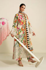 Maria B | 3 Piece Embroidered | DW-EA26-99-BEIGE