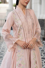 Maria B | 3 Piece Embroidered | DW-EF23-46R1-Pink