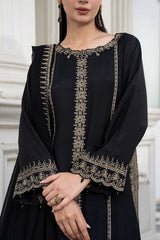 Maria B | Luxury Pret Pre Fall | DW-EF26-106-Black
