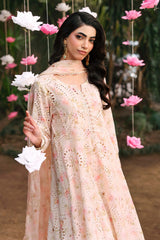 Maria B | 3 Piece Embroidered | DW-EF26-205-BEIGE