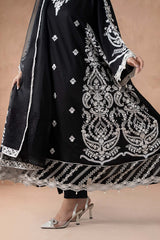 Maria B | Luxury Winter Pret 25 | DW-MN24-04R1-Black