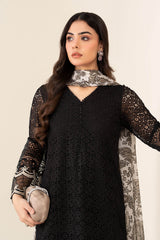 Maria B | Luxury Winter Pret 25 | DW-MN24-10R1-Black