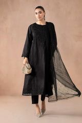Maria B | Luxury Winter Pret 25 | DW-MN24-12R1-Black