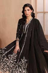 Maria B | 3 Piece Embroidered | DW-MN25-09R1-Black