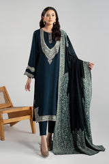 Maria B | Luxury Winter Pret 25 | DW-W24-102R1-Blue
